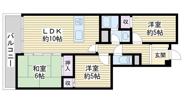 ＤＯ鶴見の間取り