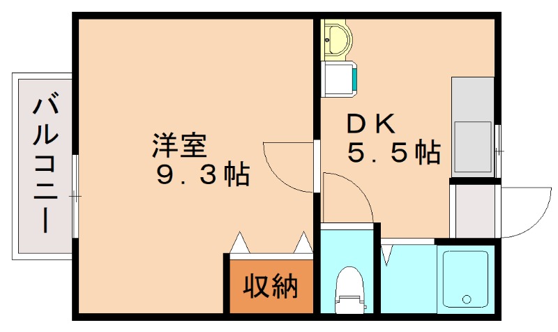 サンライフ和白丘の間取り