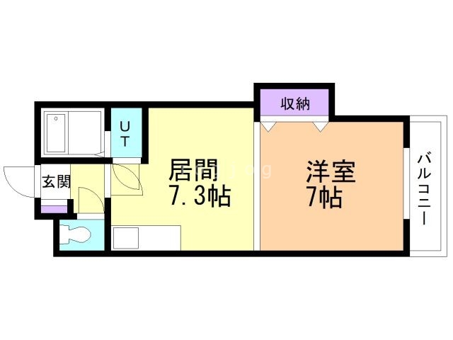 Betula澄川の間取り