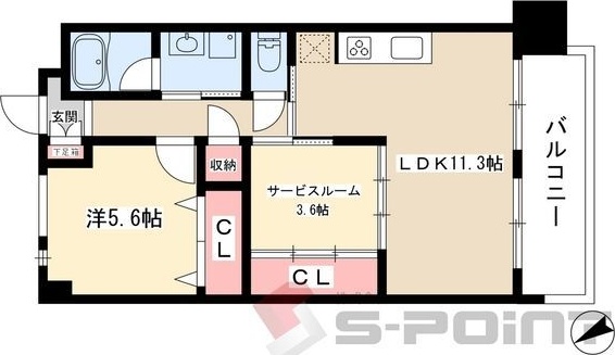 アクシア車道の間取り