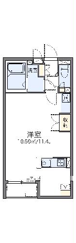 レオネクストたちばなの間取り