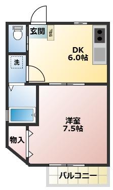 メイプルハイツの間取り