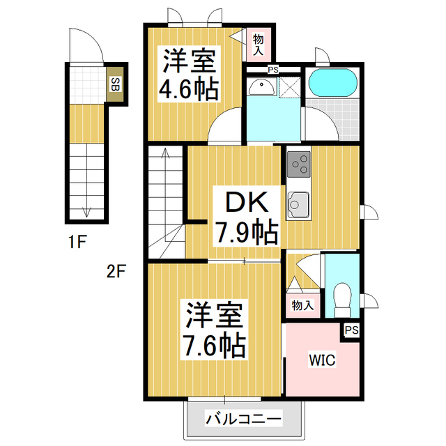 アルプスハイツの間取り