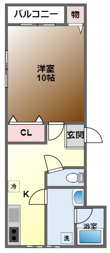 レークビューなかいの間取り