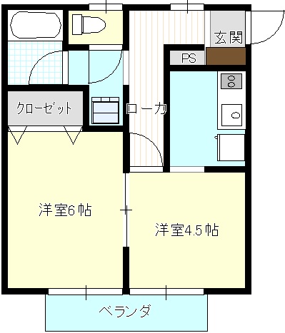 SOL壱番館の間取り