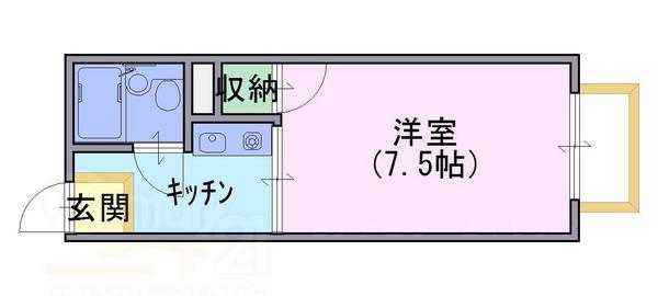 テラス67の間取り