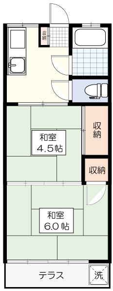 第三榎本荘の間取り