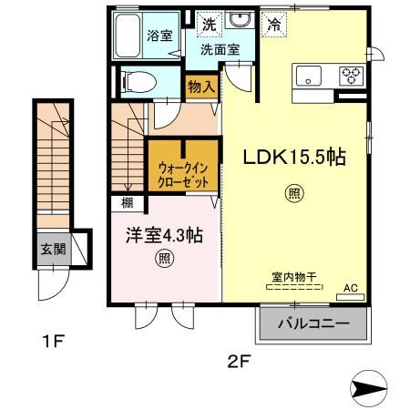 ボアソルテの間取り