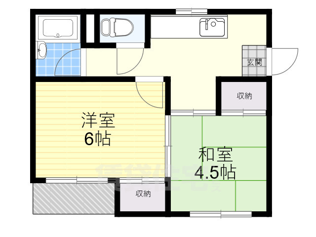 ヴィラ港晴の間取り