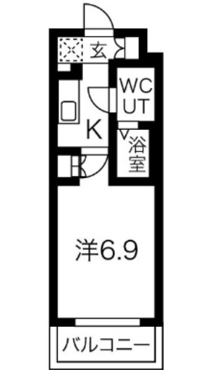 AZEST井土ヶ谷の間取り