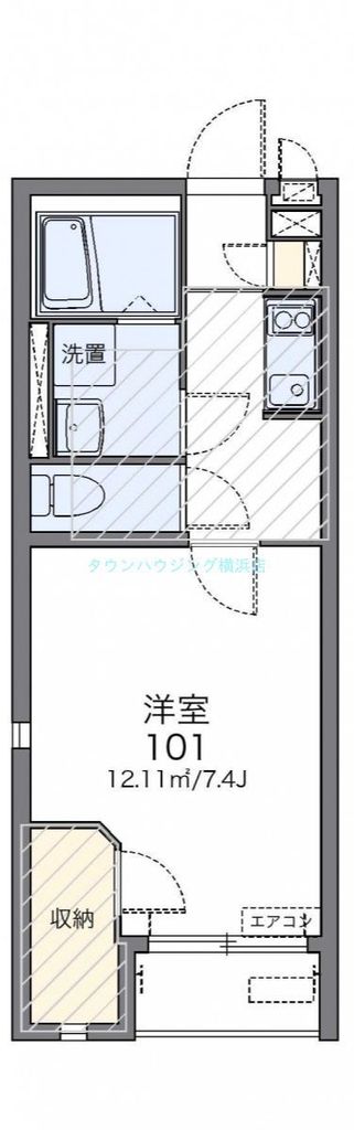 【レオネクスト台町の間取り】