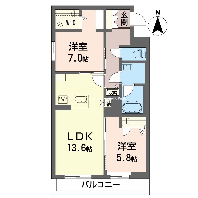 【ティエラ　エス　アンド　ケーの間取り】