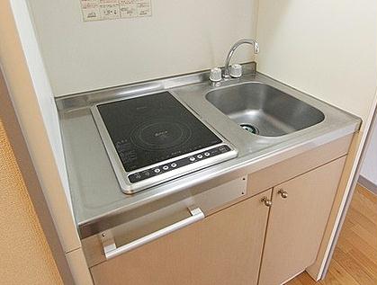 キッチン　備品や設備仕様は号室等により異なります現地をご確認下さい。