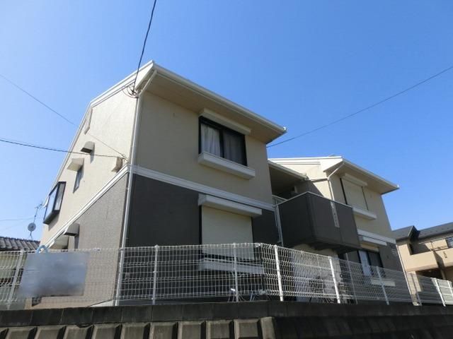 建物外観　３ＤＫ，経済的な都市ガス　追い焚き機能