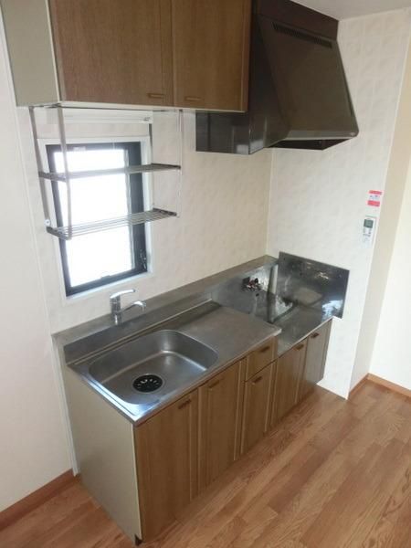 キッチン　ガスコンロ設置可能なキッチンです