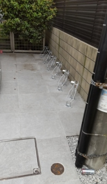 駐車場　駐輪場です