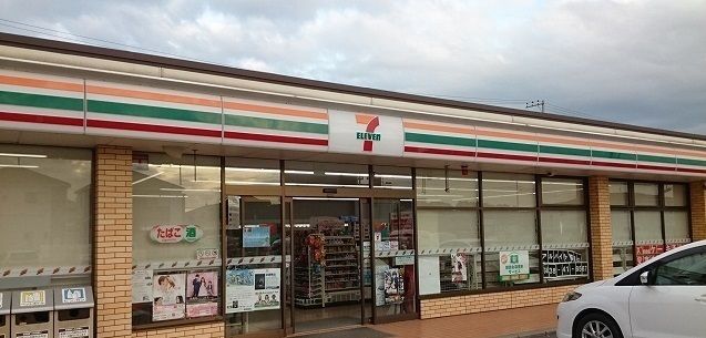 コンビニ　セブンイレブン袖ヶ浦東横田店（コンビニ）まで1200m