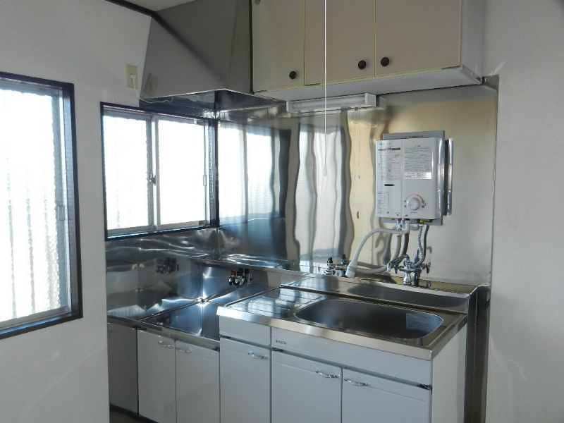 キッチン　ガスコンロ設置可