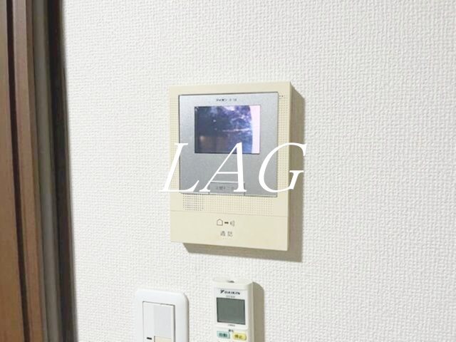 セキュリティ　モニター付インターホンです。