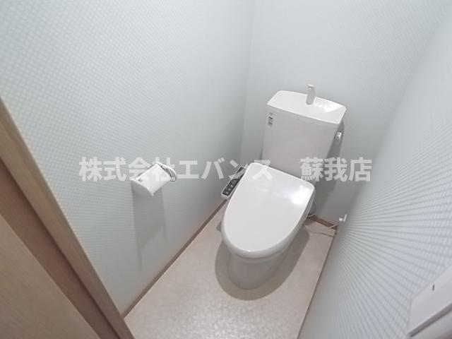 トイレ　ゆったりとした空間のトイレです