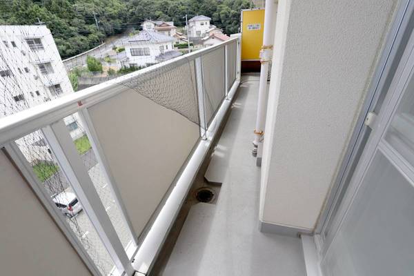 バルコニー　ビレッジハウスの同一物件・同一タイプの間取りの写真です