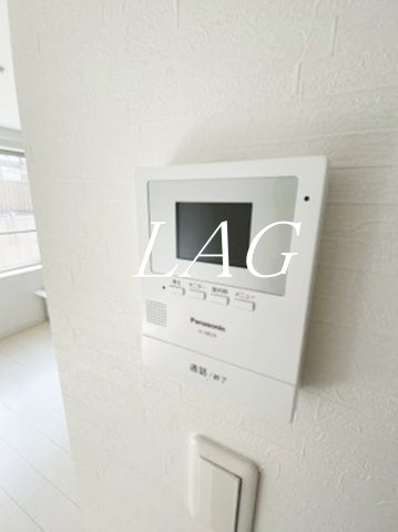 セキュリティ　モニター付きインターフォンです。
