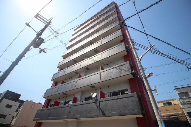 建物外観　グランパシフィック松虫通　鉄筋コンクリート造　９階建