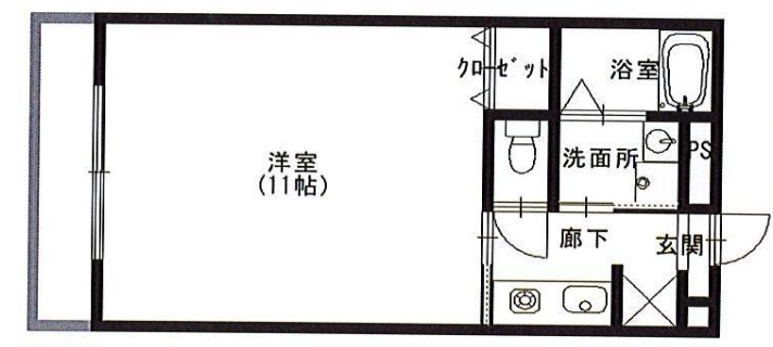 メディアビルの間取り写真