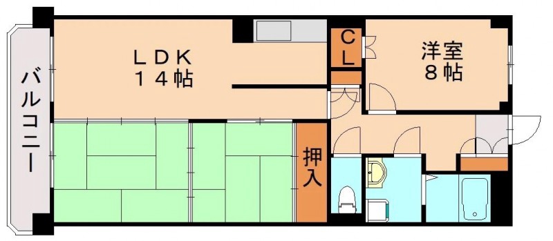 イマージュ安部山公園の間取り写真