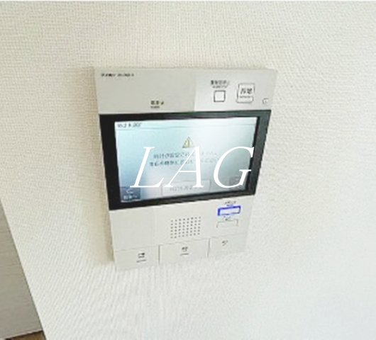 セキュリティ　モニター付きインターホンです。