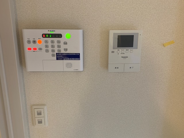 セキュリティ　ALSOKのホームセキュリティー搭載で防犯対策バッチリ