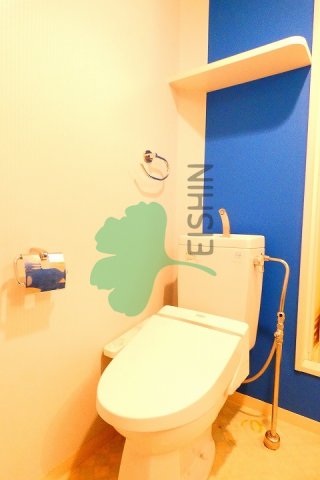 トイレ　清潔感のあるトイレです。