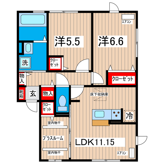 アーバンセノーテの間取り