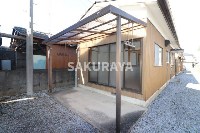 バルコニー　2024年1月撮影。