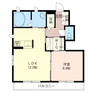 シャーメゾン　サンハイツ大久保Ｓの間取り