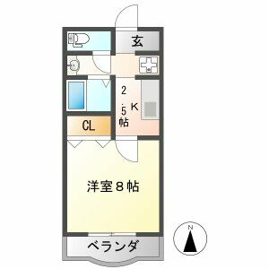 カノン本郷の間取り