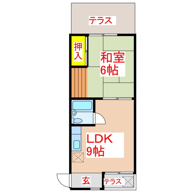 メゾンソルトインの間取り