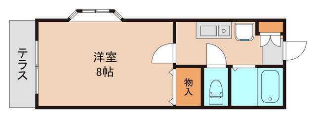 千葉県市川市湊新田１（アパート）の賃貸物件の間取り