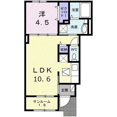 レグルス高陽の間取り