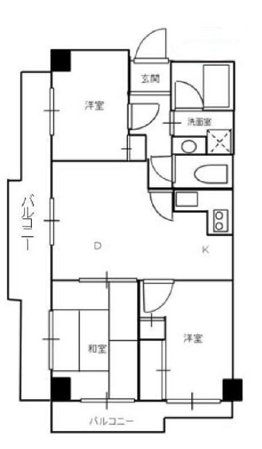 ソシエ弐番館の間取り