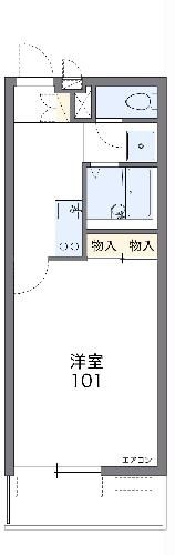 レオネクストアゼリアアークの間取り