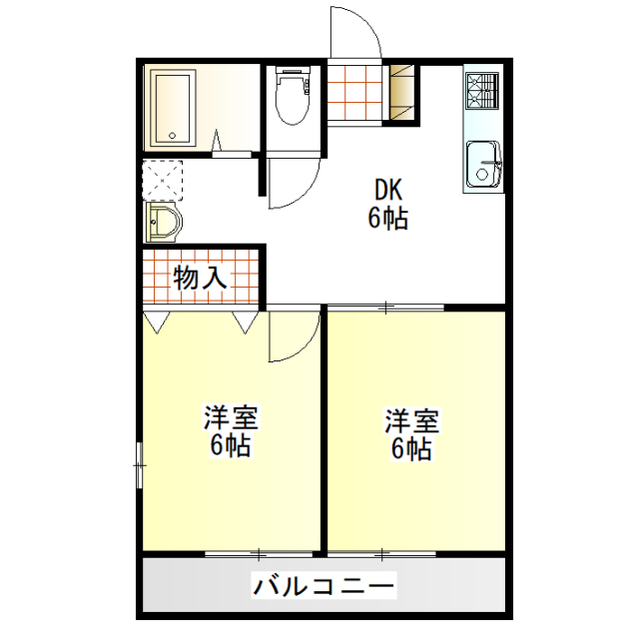 グリーングラスの間取り