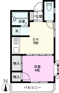 首都圏ＮＳプラザｉｎ草加青柳の間取り