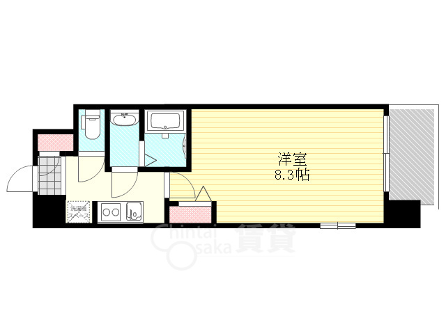 リッツ新大阪の間取り