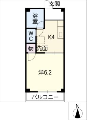 サンハイム重森の間取り