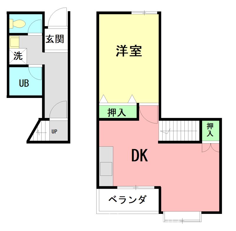 ルソレイユ・ルバンIIの間取り