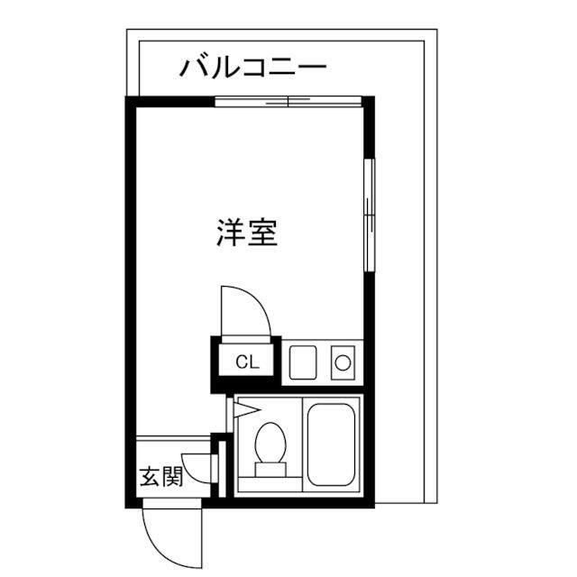 【横浜市栄区公田町のアパートの間取り】