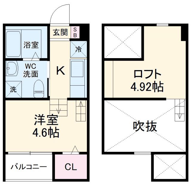 【ラフェリオIIの間取り】