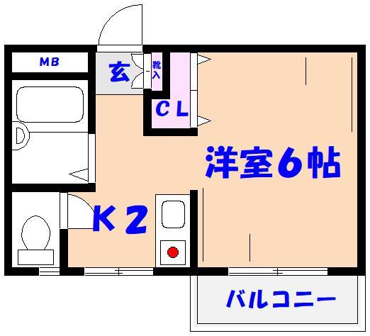 ビュー市川の間取り