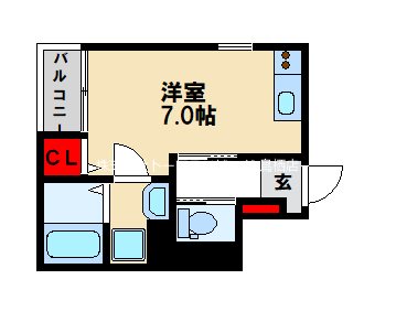 仮称）小郡新築アパートの間取り